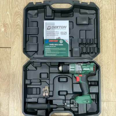 MÁY KHOAN (ANTI-KICKBACK) PIN 21V DEKTON M21-ID13120PLUS - HÀNG CHÍNH HÃNG