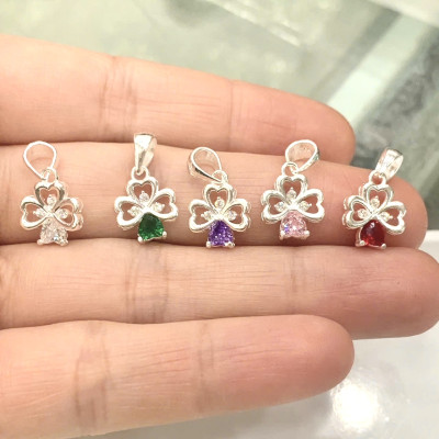 Dây Chuyền Bạc Nữ Cỏ 4 Lá May Mắn Bạc Hiểu Minh DMD561