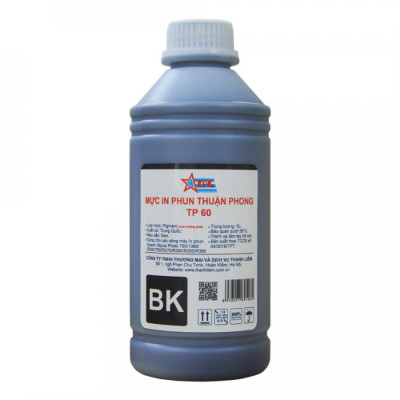 Bộ 4 Màu Mực in phun Thuận Phong PIGMENT TP60 (1L) dùng cho máy in phun Epson - Hàng Chính Hãng