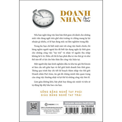 Doanh Nhân Part-time _Saigon Books
