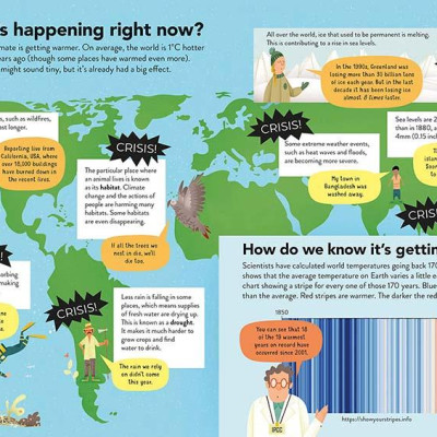 Sách tiếng Anh: Climate Crisis For Beginners
