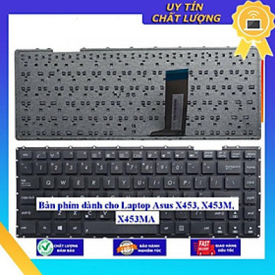 Bàn phím dùng cho Laptop Asus X453 X453M X453MA - Hàng Nhập Khẩu New Seal