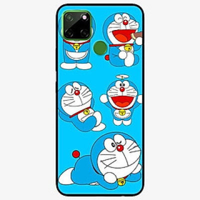 Ốp lưng dành cho Realme C12 mẫu Mèo Do Ra Mon