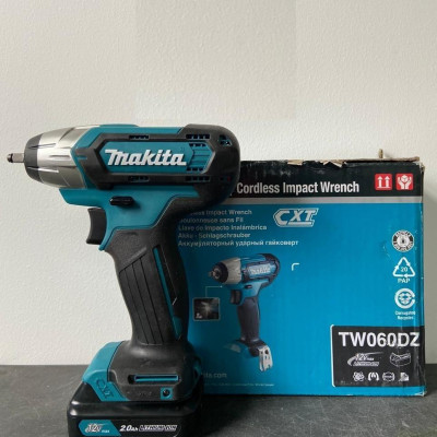 MÁY SIẾT BULONG DÙNG PIN 12V/1.5AH 60 NM MAKITA TW060DZ (KHÔNG KÈM PIN VÀ ĐẾ SẠC) - HÀNG CHÍNH HÃNG