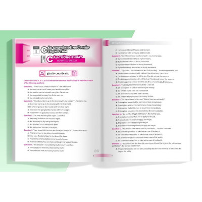 Sách - Giải Thích Chuyên Sâu Ngữ Pháp, Đọc Hiểu & Từ Vựng, Bài Tập Nâng Cao Tiếng Anh Ôn Thi THPT - Chọn Lẻ 3 Chủ Đề