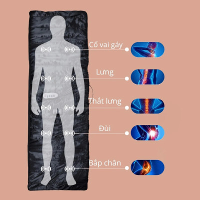 Nệm Massage toàn thân Bella Plus MK292