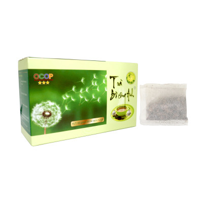 Combo 05 hộp Trà Bồ Công Anh 50 túi lọc P&K - Ngừa ung thư, mát gan, giải độc, giảm viêm họng, ổn định huyết áp, đường máu, thanh lọc cơ thể