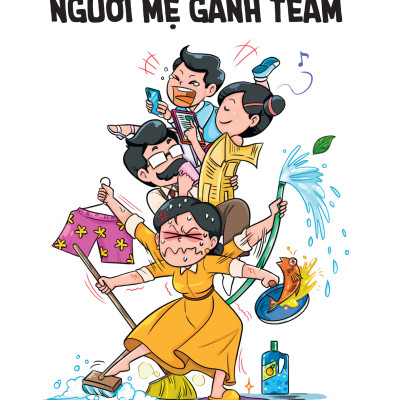 Combo Thỏ và Gia Đình Dzăn Hóa: Thỏ Bảy Màu và Những Người Nghĩ Nó Là Bạn + Gia Đình Dzăn Hóa Nơi Tình Yêu Bắt Đầu Bất Ổn