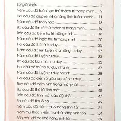 Hack Não - Siêu Trí Tuệ: Tư Duy Thông Minh Và Nhanh Trí + Khả Năng Sinh Tồn + Câu Đố Suy Luận Kiểm Tra IQ + Thử Tài Thám Tử (Tái Bản 2023)