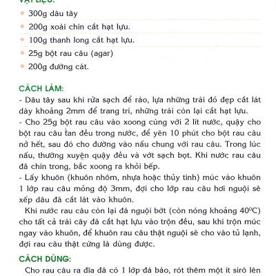 Các Món Giải Nhiệt Được Nhiều Người Ưa Thích
