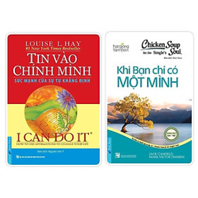 Sách - Tin Vào Chính Mình + Chicken Soup For Single’S Soul 16 - Khi Bạn Chỉ Có Một Mình
