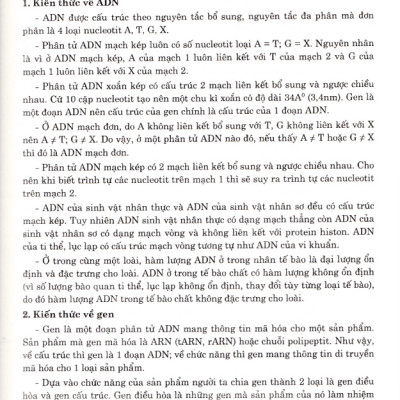 Chinh phục câu hỏi lý thuyết sinh học theo chủ đề (Dùng chung cho các bộ SGK)