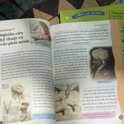 (Bộ 3 cuốn – minh hoạ màu) NHỮNG CUỘC ĐỜI LỚN: Các Danh Nhân Nghệ Thuật, Các Nhà Hoạt Động Nổi Tiếng, Các Danh Nhân Khoa Học – Catmint Books - Nhà xuất bản Trẻ