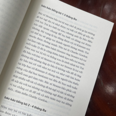 [giải NEBULA AWARD] HOA TRÊN MỘ ALGERNON - Daniel Keyes - Nhã Nam (tái bản 2022) (bìa mềm)