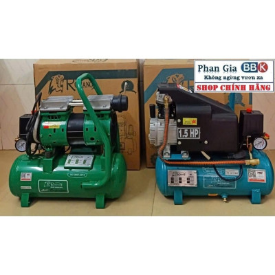 [chính hãƞg] Máy nén khí không dầu Romano 12L - 840W, 100% Dây đồng, Bảo hành 1 năm