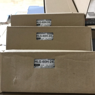 Nguồn LED Driver HLG-60H-24 Meanwell (60W 24V 2.5A), Hàng chính hãng