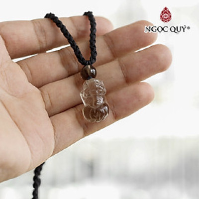 Mặt dây chuyền tỳ hưu thạch anh khói - Ngọc Quý Gemstones