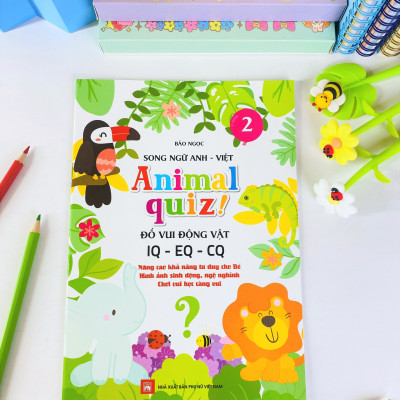 NDB - Animal quiz - đố vui động vật IQ-EQ-CQ ( bộ 4 cuốn )