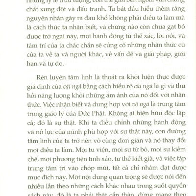 Buông Bỏ Bản Ngã - Giáo Lý Giải Thoát Của Đức Phật Về Vô Ngã - Rodney Smith; Thế Anh dịch