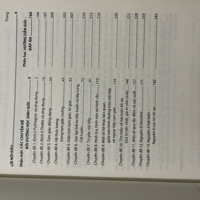 Sách chuyên đề bồi dưỡng học sinh giỏi môn toán trung học cơ sở đại số - số học - hình học - tổ hợp, xác suất (2 quyển)