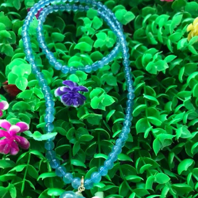 SỢI DÂY CHUYỀN ĐẸP XUẤT SẮC ĐÁ AQUA VIP MẶT TRÁI TIM  DÂY CHUYỀN ĐEO ĐẸP SANG - NHẸ NHÀNG - TỊNH TÂM  ĐẸP LẮM LUÔN NHE CHỊ EM ƠI  MÀU XANH AQUA NHẸ NHÀNG ĐẸP 100% ĐÁ THIÊN NHIÊN