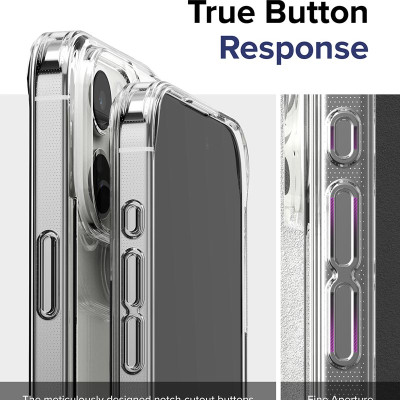 Ốp Lưng Trong Suốt Ringke Fusion Dành Cho iPhone 15 Pro Max / 15 Pro / 15 Plus / 15, Viền Dẻo, Lưng Chống Ố Vàng - HÀNG CHÍNH HÃNG