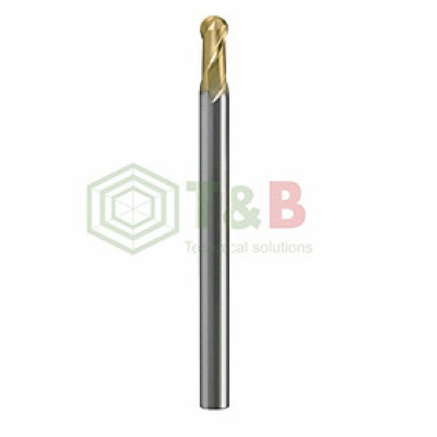 Dao Phay Cầu R2 x 6 x 70L Union Tool Model HSB2040-0600-4,Dao phay ngón gia công sau nhiệt