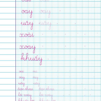 Sách - Combo 2 cuốn - Vở Tập Viết  Cánh Diều - Quyển 1 & Quyển 2