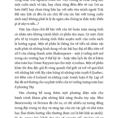 Tư Duy Bằng Con Số - Cuộc Sống Rực Rỡ Qua Lăng Kính Toán Học