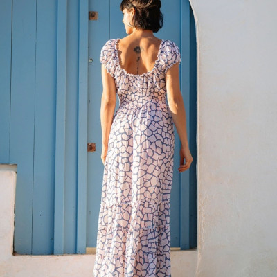 Maxi Cổ V Isla Bonita