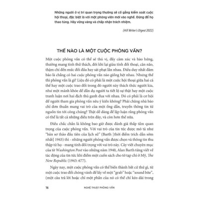 Sách - Nghệ Thuật Phỏng Vấn - Một Hướng Dẫn Dành Cho Các Nhà Báo Và Người Làm Nội Dung Chuyên Nghiệp - NXB Trẻ