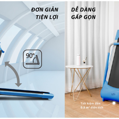 |GIÁ SỐC| Máy Chạy Bộ GINTELL - XQIAO Chính Hãng | 1 Năm Bảo Hành Chính Hãng