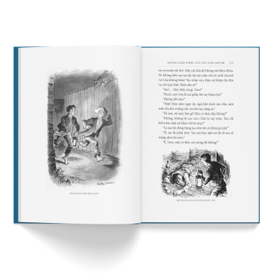 Những cuộc phiêu lưu của Tom Sawyer (bìa vải)