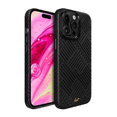 Ốp Lưng bằng Da LAUT Motif cho iPhone 14 Pro Max - Hàng Chính Hãng