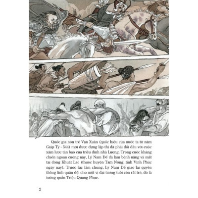 Tranh Truyện Lịch Sử Việt Nam: Triệu Việt Vương [Tái Bản 2023]