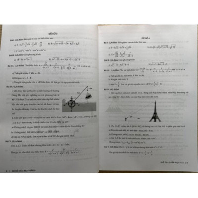 Sách - Bộ đề kiểm tra Toán 9 ( Theo định hướng phát triển năng lực)