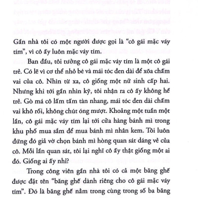 Cô Gái Mặc Váy Tím