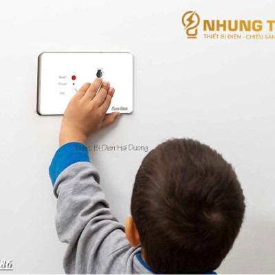 Ổ Cắm Điện An Toàn Tự Động Ngắt Điện Khi Phát Hiện Rò Điện Rạng Đông - Ổ Cắm Âm Tường Chống Giật - Model OCAT01 1C/16A