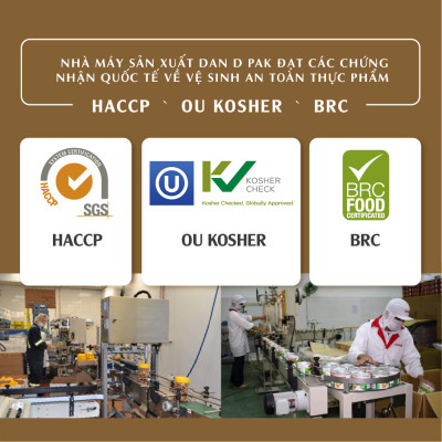 Hạt Premium 215g Dan D Pak