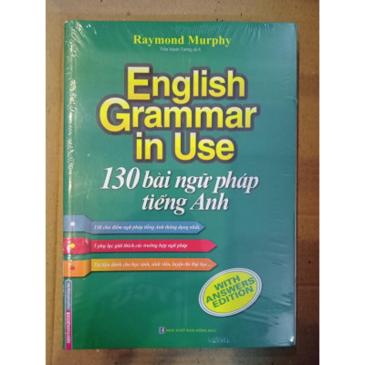 Sách - English Grammar in use - 130 bài ngữ pháp tiếng Anh (in màu)