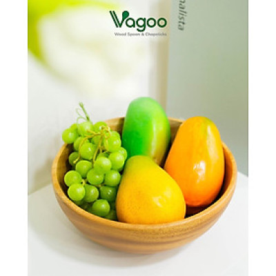 Tô Đại Bằng Gỗ Xà Cừ Tự Nhiên - VAGOO - Làm Thủ Công Chống Thấm, Chống Ẩm Mốc, An Toàn Cho Sức Khoẻ