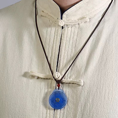 DÂY CHUYỀN TÂM CHÚ PHẬT DƯỢC SƯ ĐÁ LƯU LY