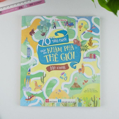 Sách - 70++ Trò Chơi Giúp Em Khám Phá Thế Giới - Combo 3 Chủ Đề - Đinh Tị Books