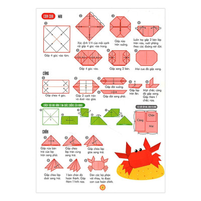 Sách - Em Tập Gấp Hình 5 - 6 Tuổi - Nâng Cao - Đông A
