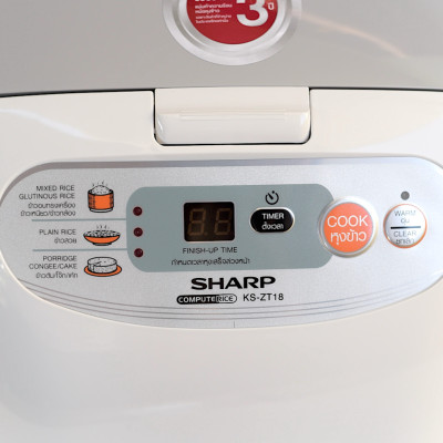 NỒI CƠM ĐIỆN TỬ SHARP KS-ZT18 (1.8 LÍT) THÁI LAN - HÀNG NHẬP KHẨU