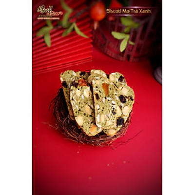 Biscotti Mơ Trà Xanh