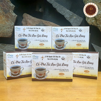 Cà phê túi lọc Già Làng - Hộp 20 gói
