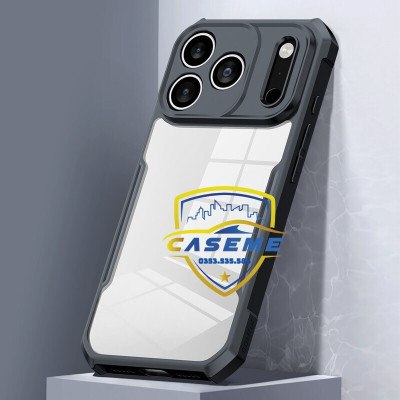 Ốp Lưng XUNDD Dành Cho iPhone Air, iPhone 17, iPhone 17 Pro, iPhone 17 Pro Max Chống Sốc, TPU + Acrylic Trong Suốt, Bảo Vệ Camera - Hàng Nhập Khẩu