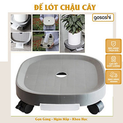 Đế Kê Chậu Cây, Đế Lót Chậu Cây Có Bánh Xe Di Chuyển Đa Năng Và Khay Hứng Nước Tiện Lợi
