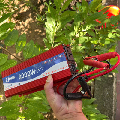 Bộ Kích Điện Inverter Sóng Sin 12V-220V 3000W – Hàng Loại Xịn Cao Cấp , Siêu Bền, đèn trang trí